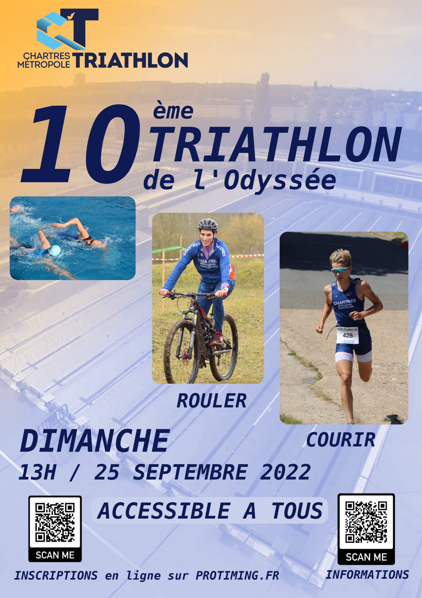 Triathlon de Chartres Odyssée